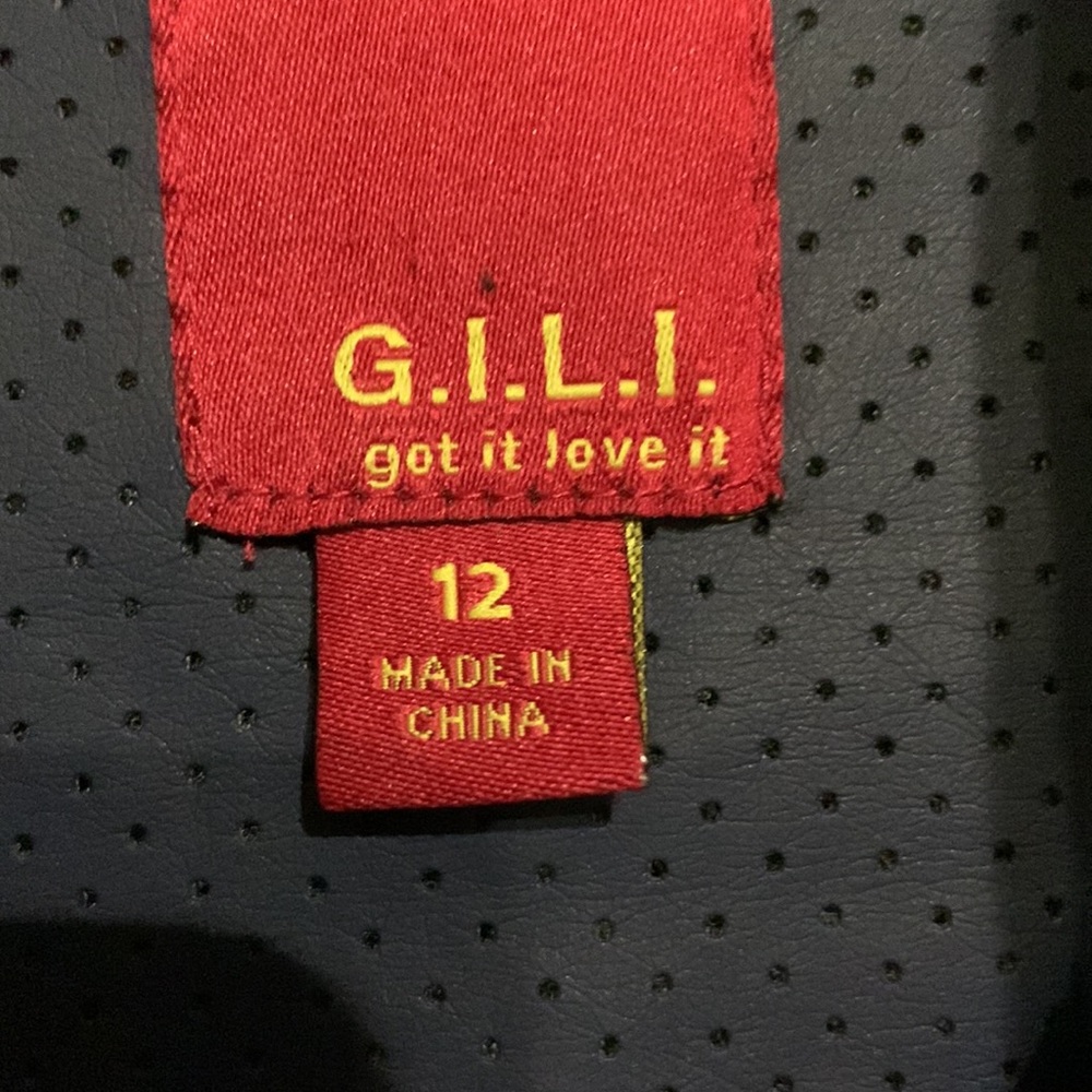 Woman’s G.I.L.I. “Got it love it” size 12 royal blue jacket - Picture 3 of 6